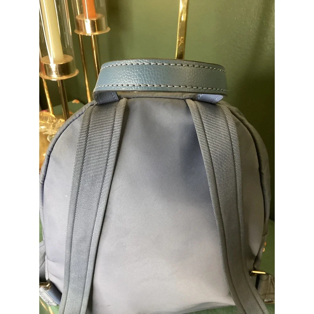 Kate Spade Karissa Blue‎ Nylon Backpack Gold Hardware